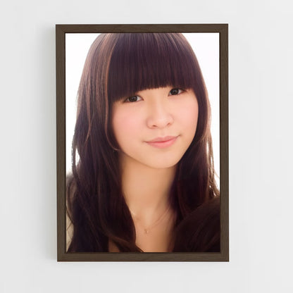 ap-yuka kashino-4 cadre Bois foncé