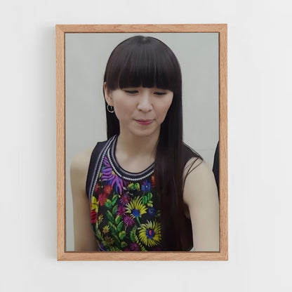 ap-yuka kashino-5 cadre Bois clair
