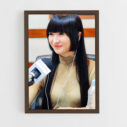 ap-yuka kashino-7 cadre Bois foncé