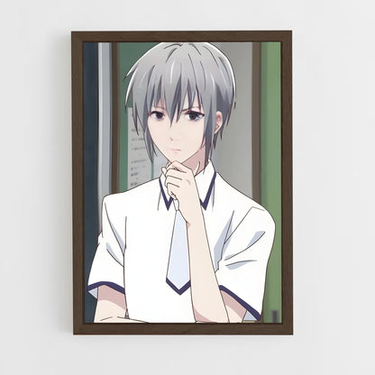 ap-yuki sohma-2 cadre Bois foncé