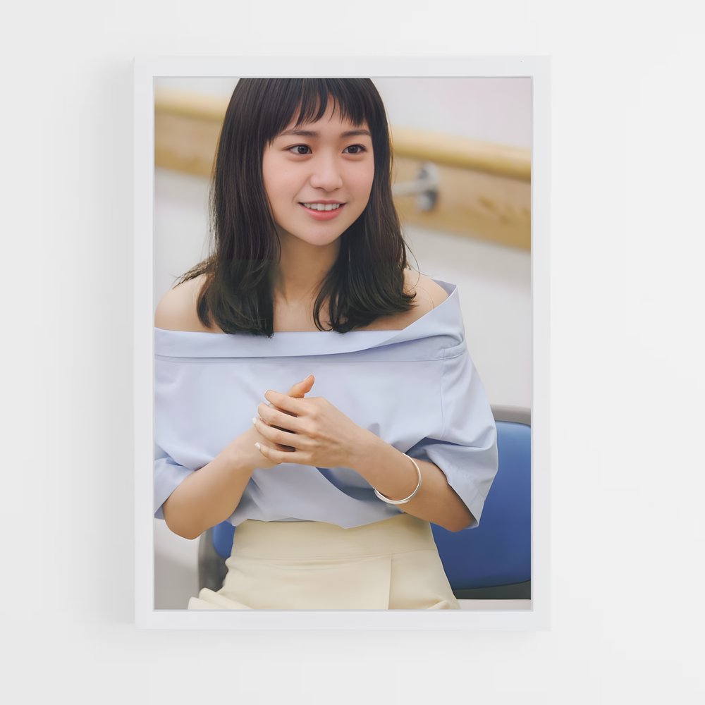 ap-yuko oshima-7 cadre Blanc