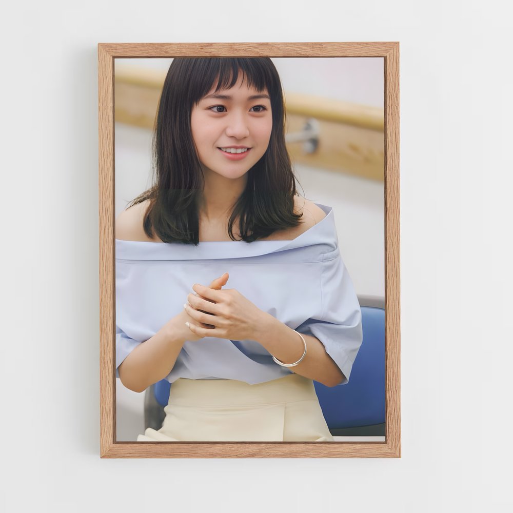 ap-yuko oshima-7 cadre Bois clair