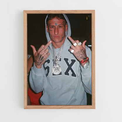 ap-yung beef-6 cadre Bois clair