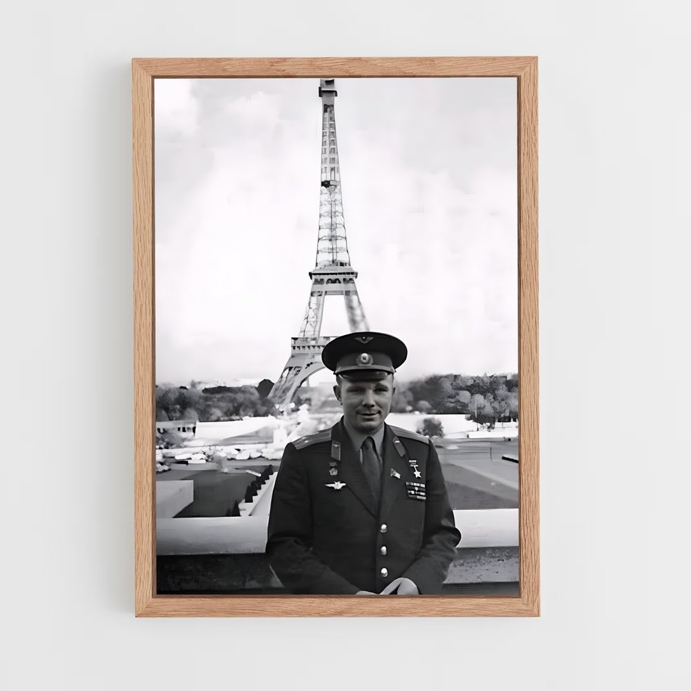 ap-yuri gagarin-4 cadre Bois clair