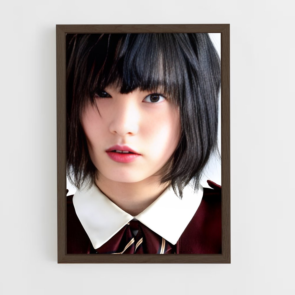 ap-yurina hirate-6 cadre Bois foncé