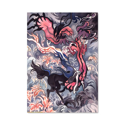 Poster Chevaux Célestes
