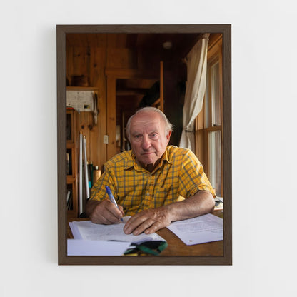 ap-yvon chouinard-1 cadre Bois foncé