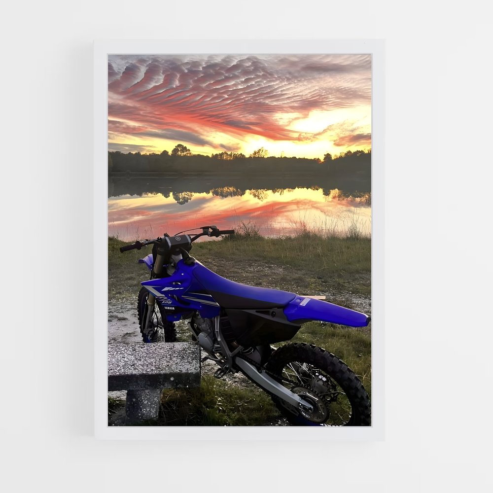 ap-yz125-5 cadre Blanc