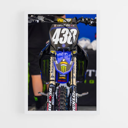 ap-yz250f-1 cadre Blanc