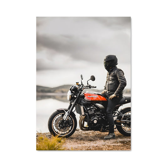 Poster Rider en Noir