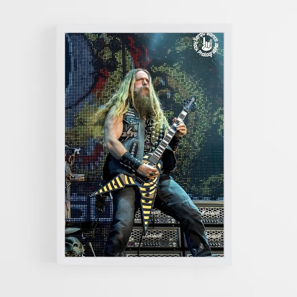 ap-zakk wylde-4 cadre Blanc