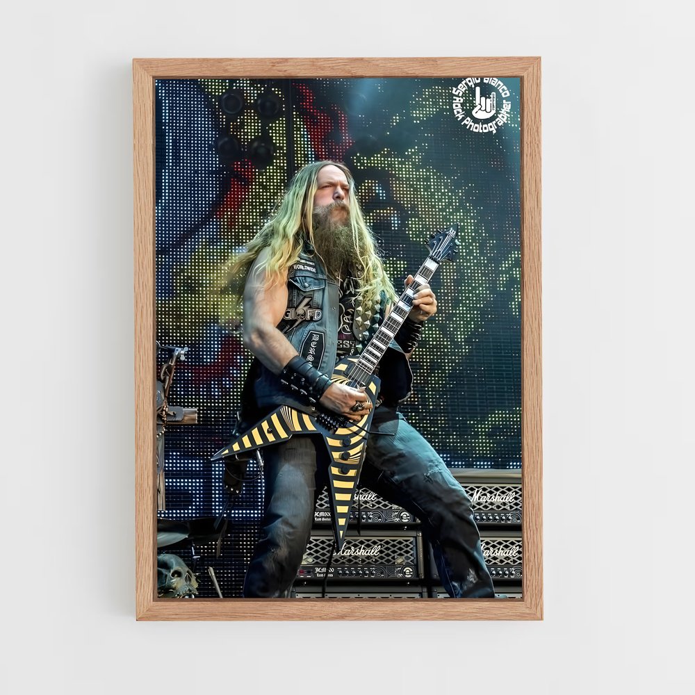 ap-zakk wylde-4 cadre Bois clair