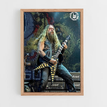 ap-zakk wylde-4 cadre Bois clair