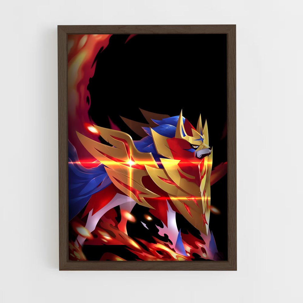 ap-zamazenta-1 cadre Bois foncé