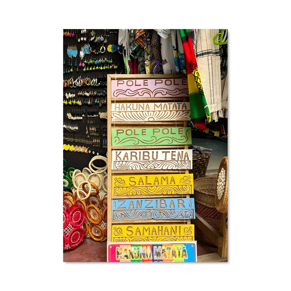 Poster Bijoux de Zanzibar