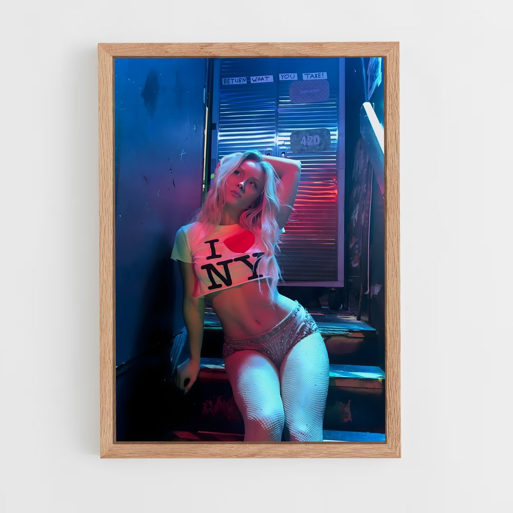 ap-zara larsson-3 cadre Bois clair