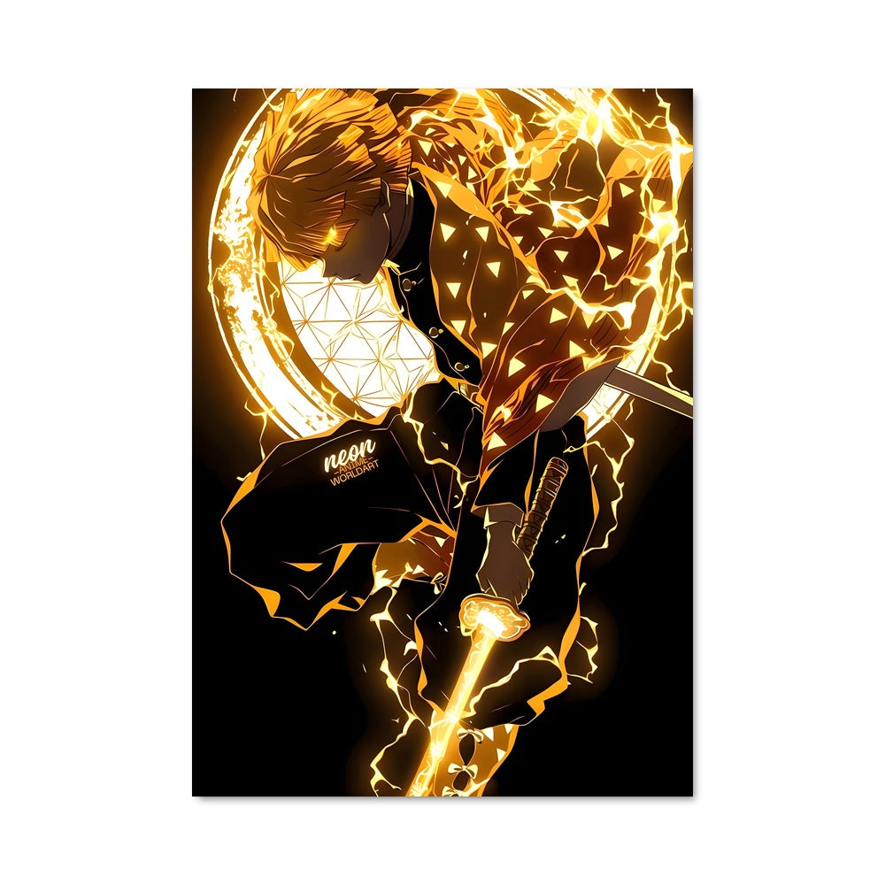 Poster Flamme de Lame