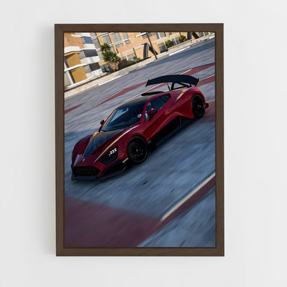 ap-zenvo-10 cadre Bois foncé