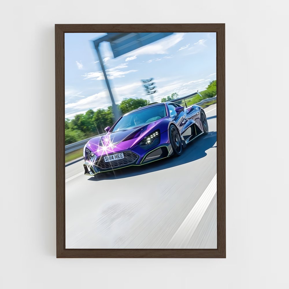 ap-zenvo-8 cadre Bois foncé