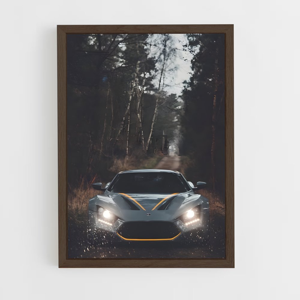 ap-zenvo-9 cadre Bois foncé
