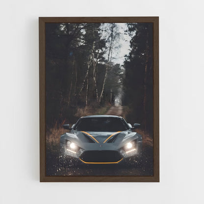 ap-zenvo-9 cadre Bois foncé