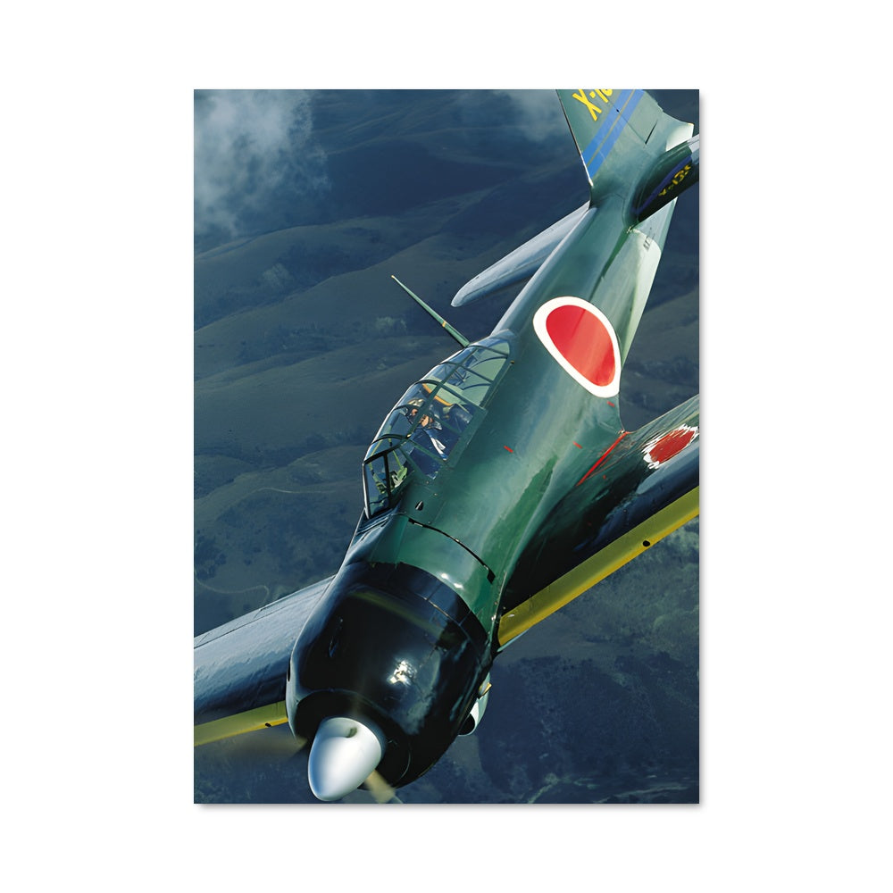 Poster Zero fighter mitsubishi 81206