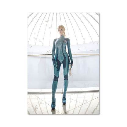 Poster Samus en Bleu