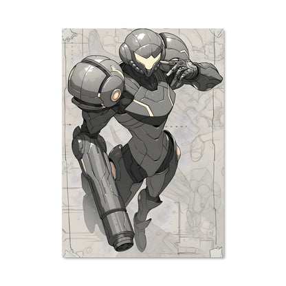 Poster Samus Aran: Armure de Combat
