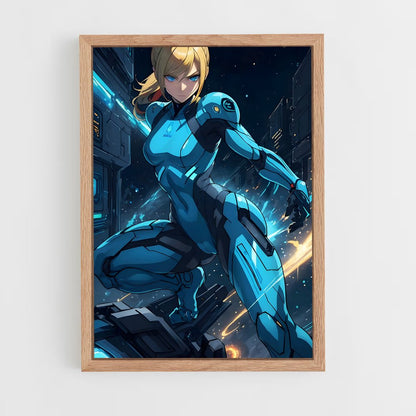 ap-zero suit samus-2 cadre Bois clair