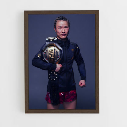 ap-zhang weili-7 cadre Bois foncé