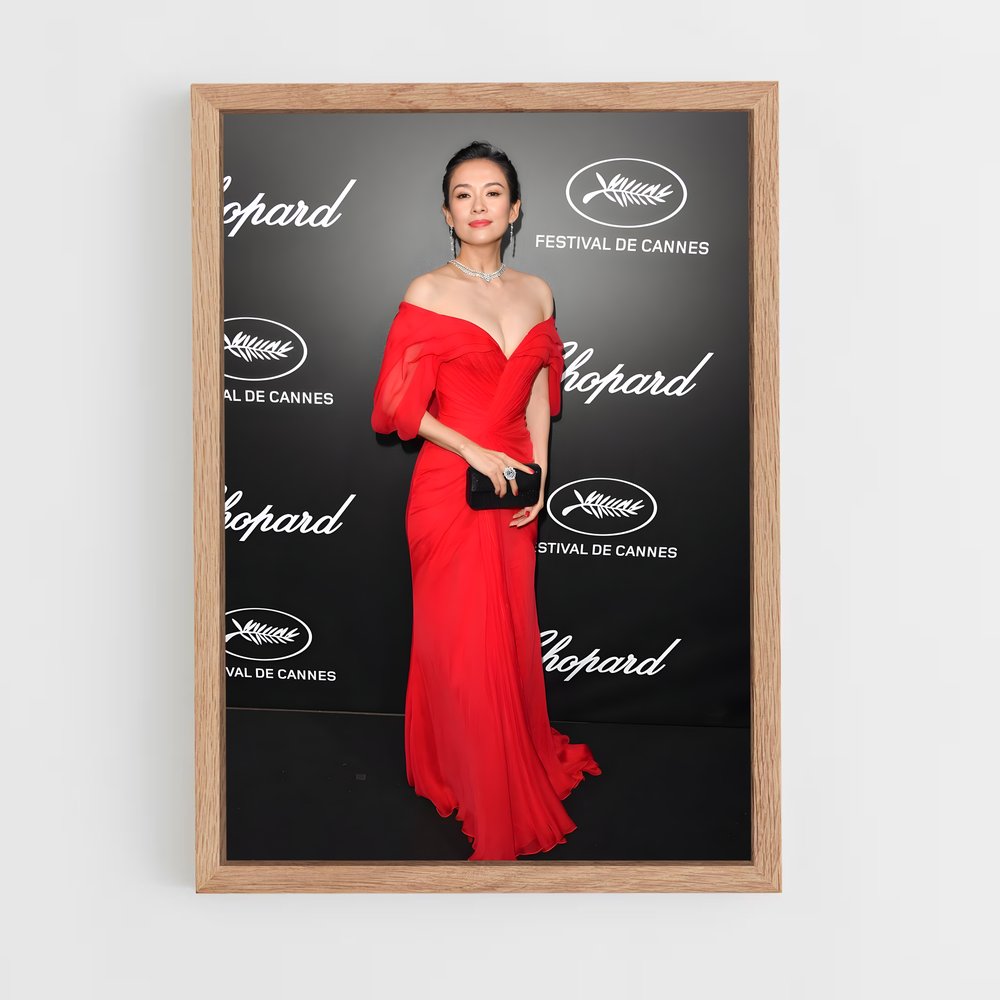 ap-zhang ziyi-2 cadre Bois clair