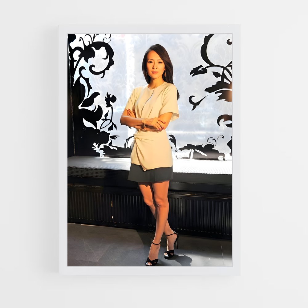 ap-zhang ziyi-4 cadre Blanc
