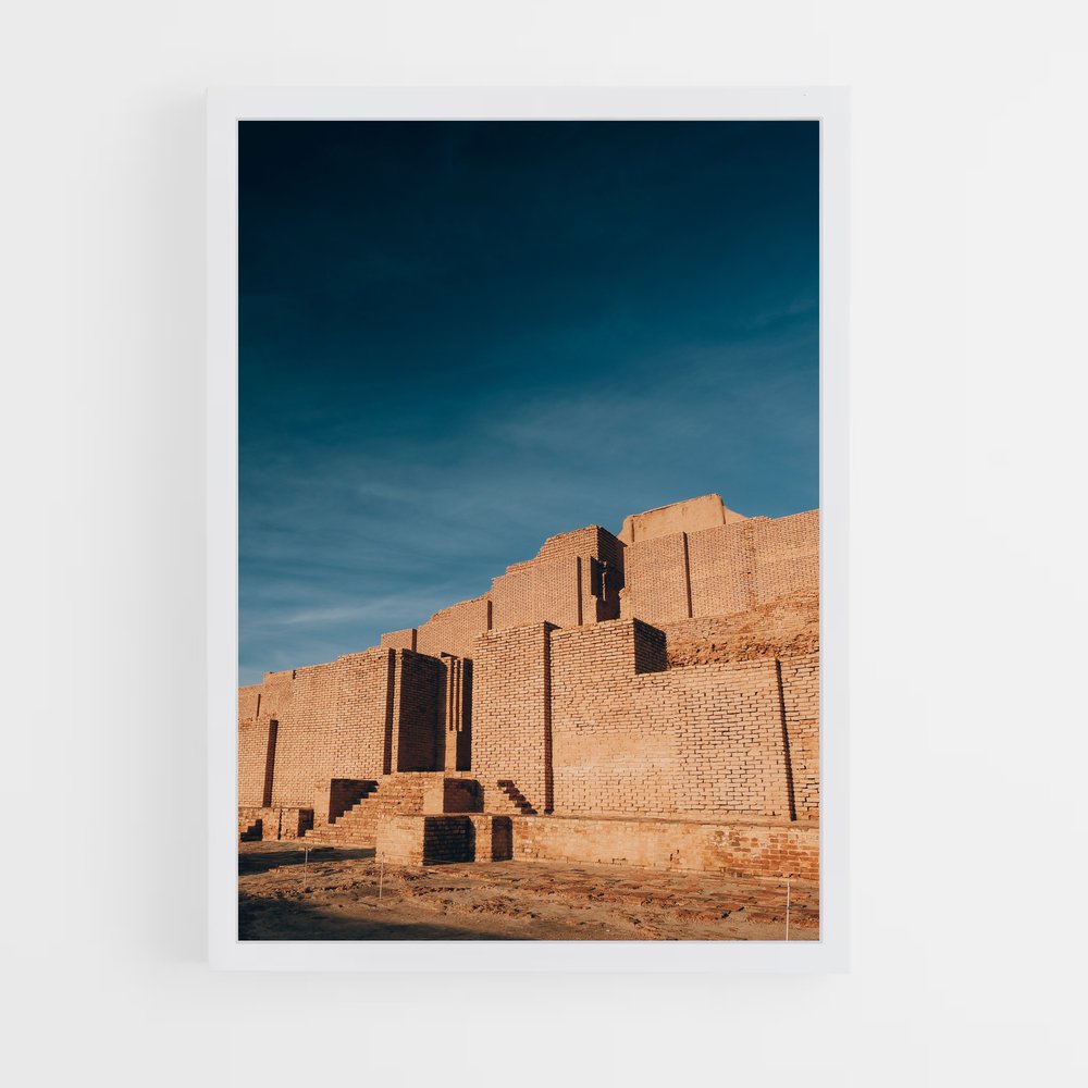 ap-ziggurat of ur-1 cadre Blanc