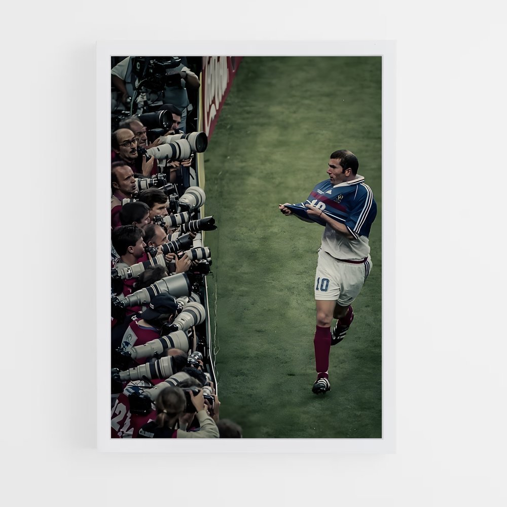 ap-zinedine zidane-4 cadre Blanc