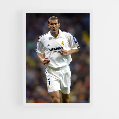 ap-zinedine zidane-7 cadre Blanc