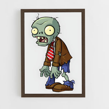 ap-zombie pvz-1 cadre Bois foncé