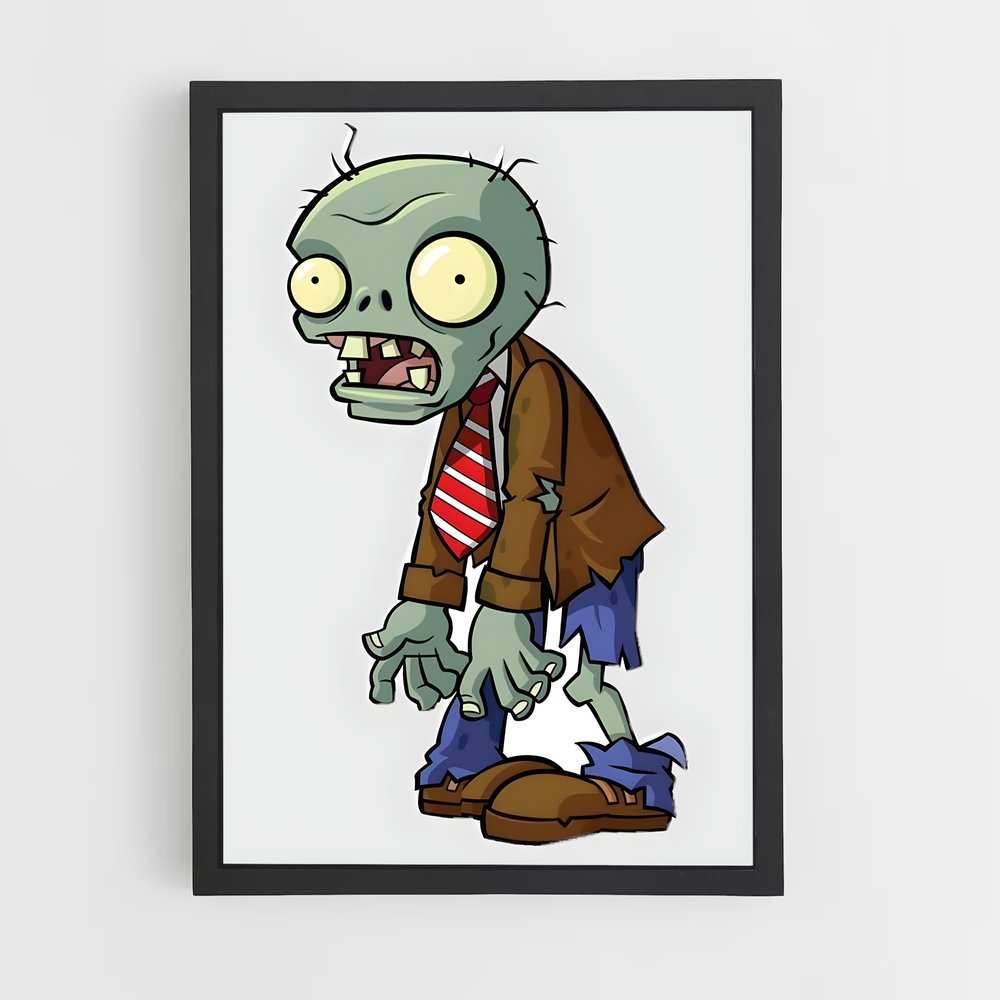 ap-zombie pvz-1 cadre Noir