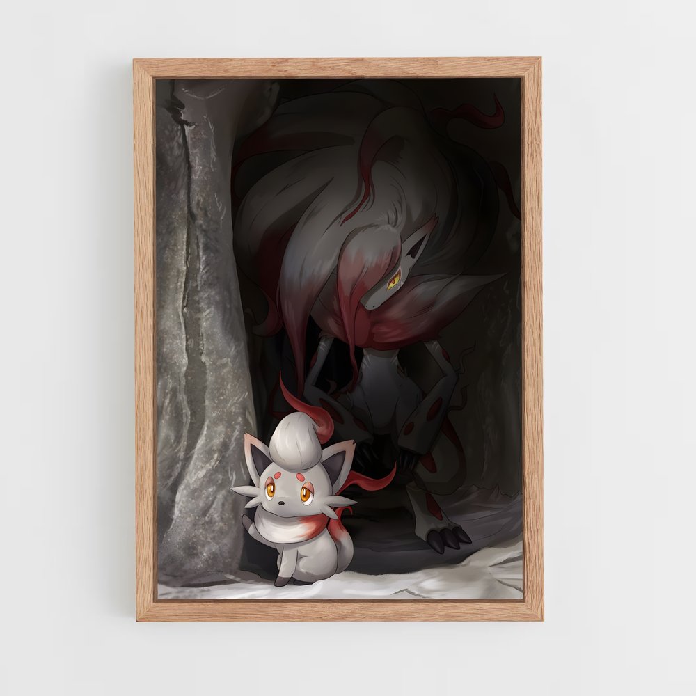 ap-zoroark-3 cadre Bois clair