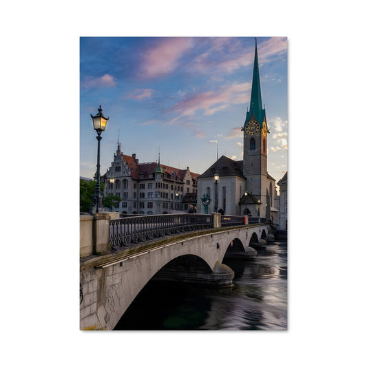 Poster Le Pont de Zurich