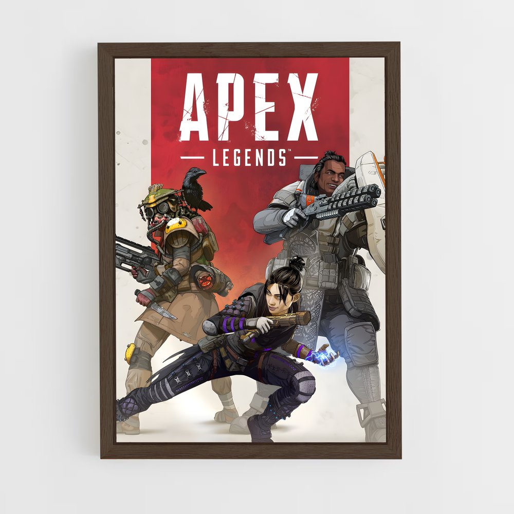 apex-17 cadre Bois foncé