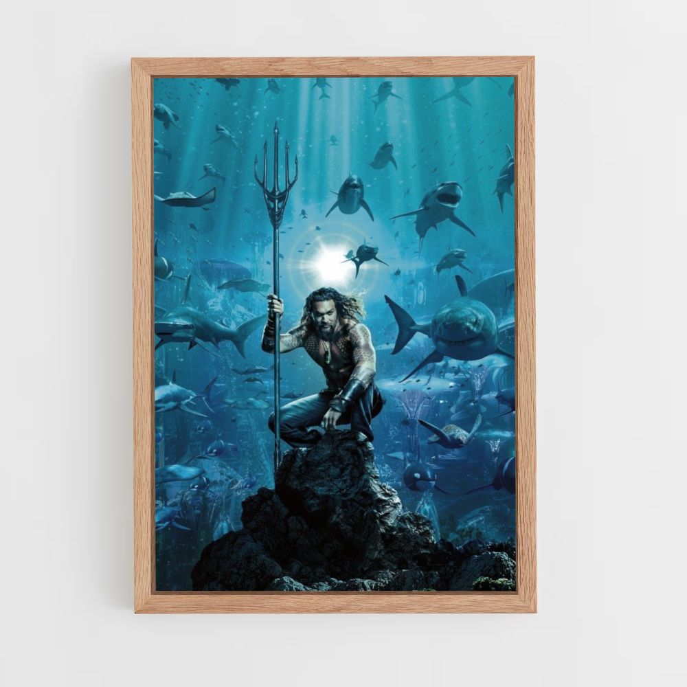 Poster Aquaman Requin