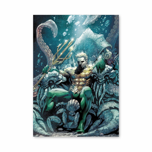 Poster Aquaman Trone