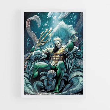 Poster Aquaman Trone