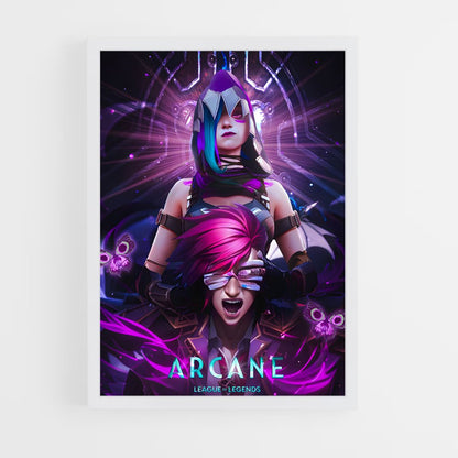 arcane-4 cadre Blanc