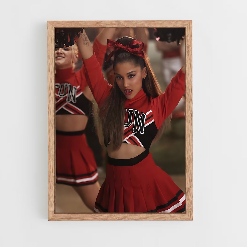 ariana-grande-1 cadre Bois clair