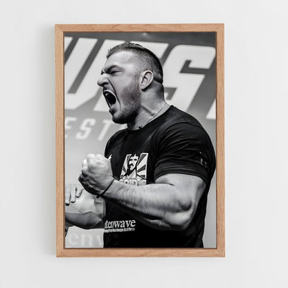 armwrestling-1 cadre Bois clair