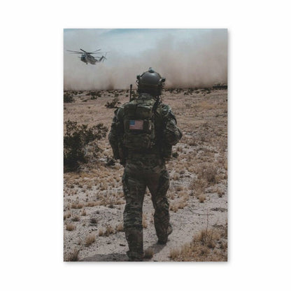 Poster Militaire Américain