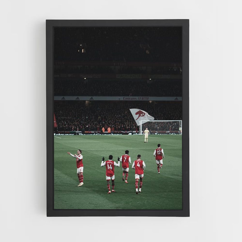 Poster Arsenal Match