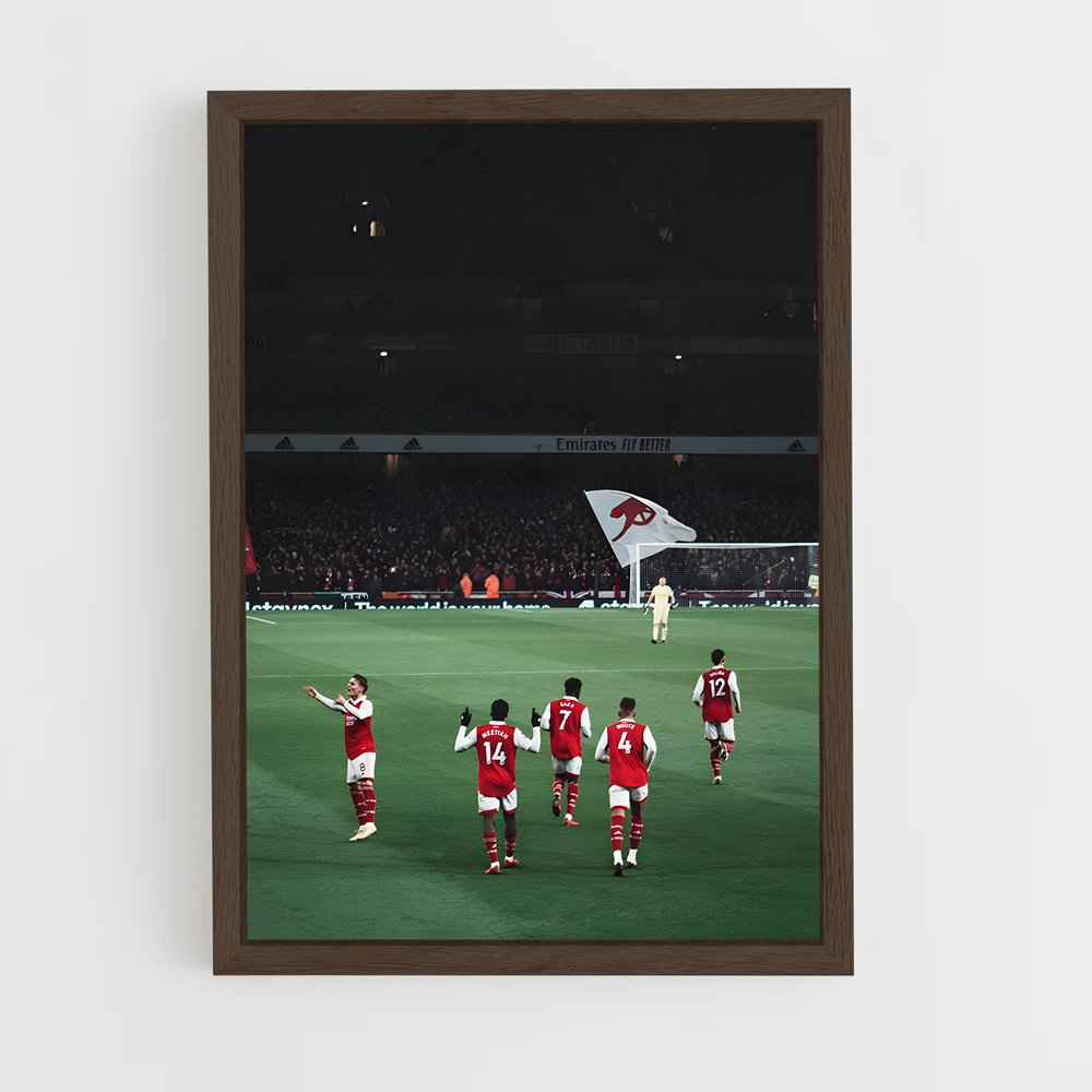 arsenal-4 cadre Bois foncé