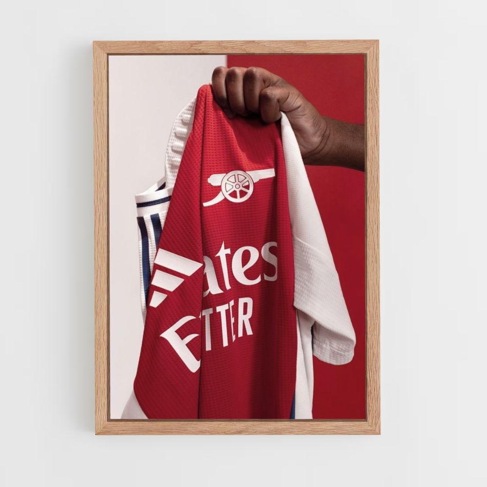 Poster Maillot Arsenal